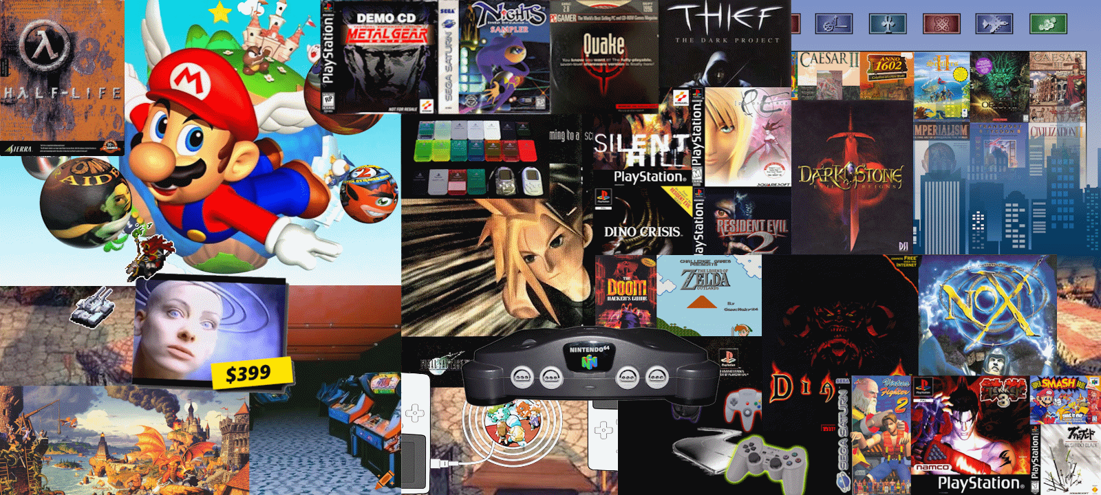 3D & Mid-Late '90s PC Era Banner