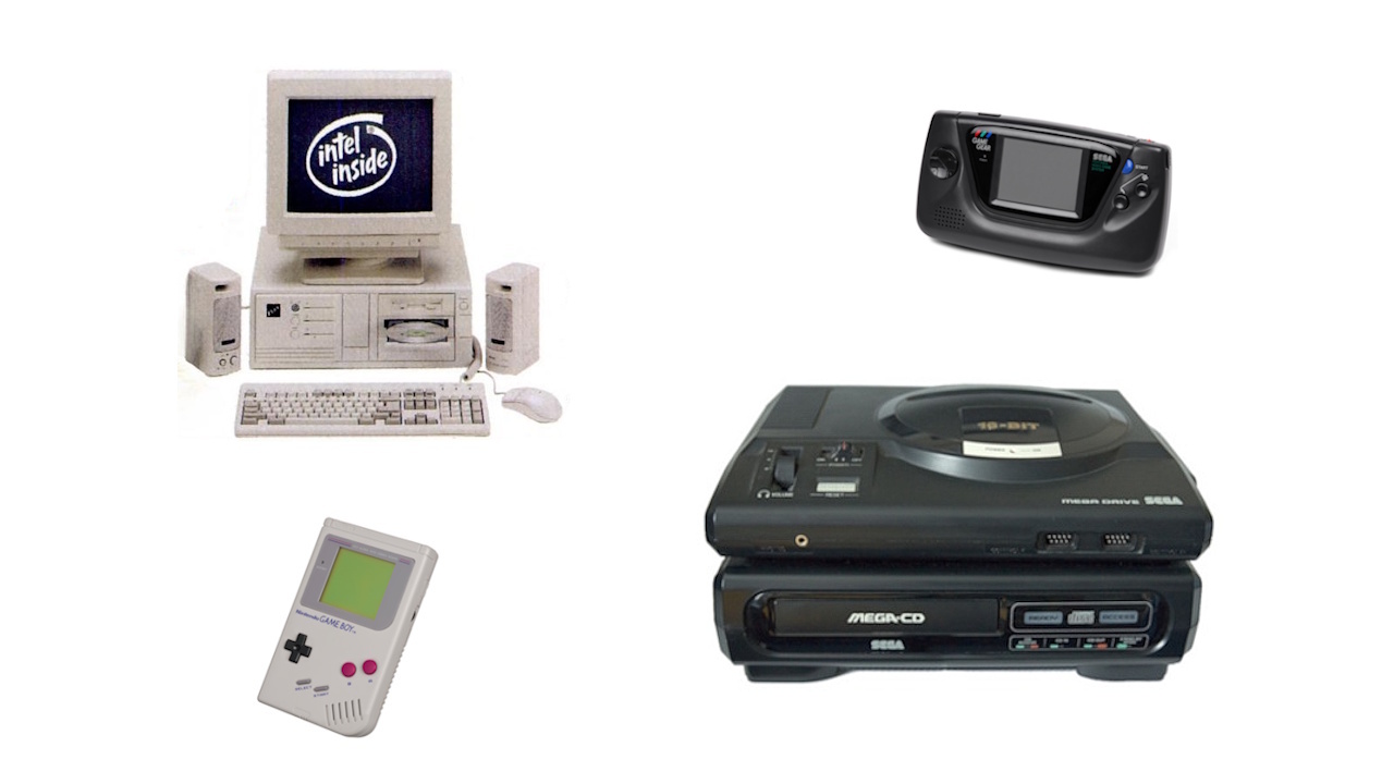 Mega Drive, Game Boy, Game Gear & PC